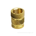 Mass Production Brass Fasteners: Heat Staking Threaded Inserts H62 M5 Inserts